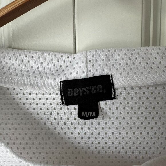 Vintage Y2K White Boys Co. mesh shirt - Picture 4 of 6